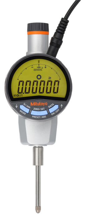 543-852E - Comparador Digital ID-F Polegadas/Métrico, 1", 0,00002", ASME/ANSI/AGD, com CEE AC-Adapter, Mitutoyo