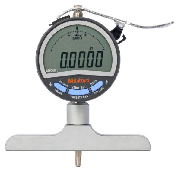 547-218A - Medidor de Profundidade 0-8", 0,0005", Base 101,6mm, Mitutoyo