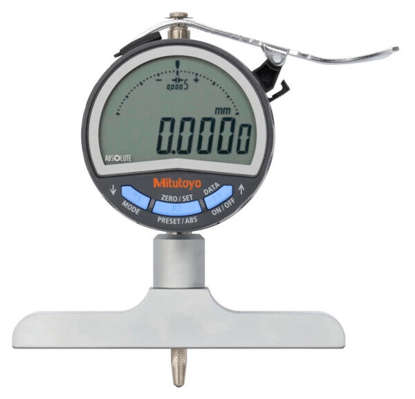 547-252A - Medidor de Profundidade 0-200mm, 0,0005mm, Base 101,6mm, Mitutoyo