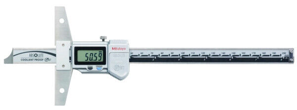 571-262-20 - Paquímetro de Profundidade ABSOLUTE Digimatic Polegadas/Métrico, IP67 0-8"/0-200mm, Mitutoyo