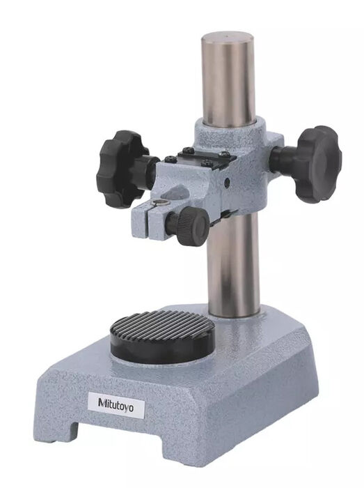 7001-10 - Base para Comparador com Mesa de Medição em Aço Temperado D=58mm, Serrated Anvil, Mitutoyo