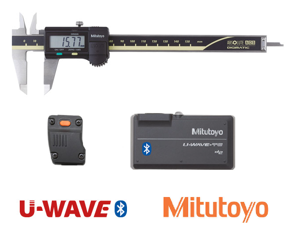 500-161-30-BT - Conjunto Paquímetro U-Wave Bluetooth (500-161-30 + 264-625 + 02AZF300) Mitutoyo