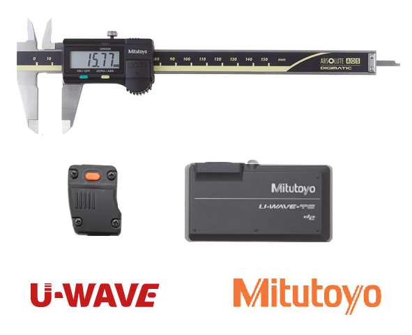 500-161-30-IEEE - Conjunto Paquímetro U-Wave  (500-161-30 + 264-621 + 02AZF300) Mitutoyo, sem recetor