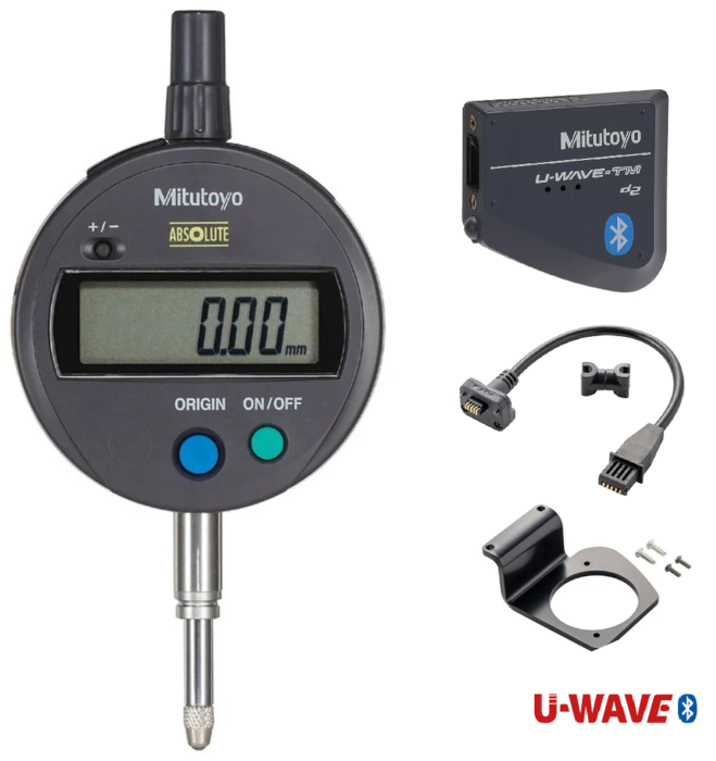 543-781B-10-BT - Conjunto Comparador U-Wave Bluetooth (543-781B-10 + 264-627 + 02AZD790F + 02AZF670) Mitutoyo