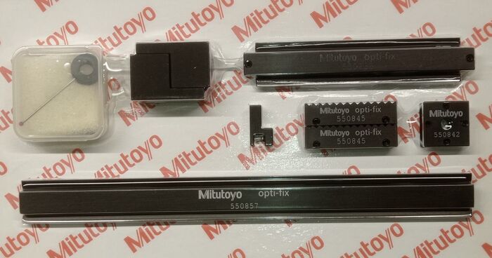 K550892 - Kit básico opti-fix, 12 pcs., Mitutoyo