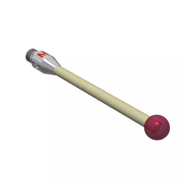 K651140 - Styli_Straight Cerâmica stem Ø2,0mm, base stainless aço Ø4,0mm,L 30,0mm, ML 27,0mm, Mitutoyo