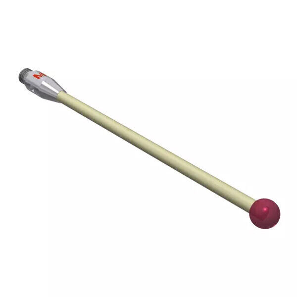 K651144 - Styli_Straight Cerâmica stem Ø2,0mm, base stainless aço Ø4,0mm,L 50,0mm, ML 45,5mm, Mitutoyo