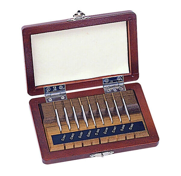 516-388-60 - Gauge Block Set, Métrico, certificado JCSS, ISO 9 blocos, Grau 2, Cerâmica, Mitutoyo