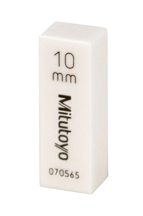 613851-026 - Bloco Padrão, Grau 0, Cerâmica, 7,7mm, com certificado JCSS, Mitutoyo
