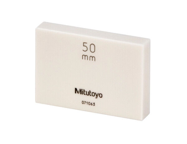 613856-026 - Bloco Padrão, Grau 0, Cerâmica, 22,8mm, com certificado JCSS, Mitutoyo