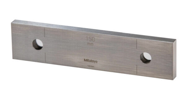 611803-031 - Bloco Padrão Grau 1, aço, 150mm, com certificado de inspeção, Mitutoyo