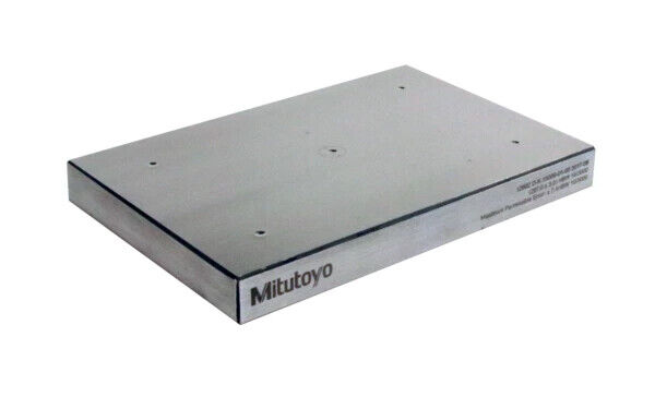 63ETB406G - 200HBW5/750 Brinell Hardness Reference Material com ISO 6506-3 and DAkkS calibration certificate, 150x100x16mm, aço, standard conparam grid lasered on top, Mitutoyo