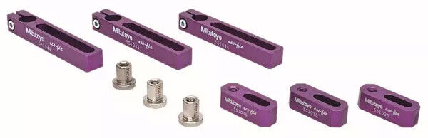 K551129 - Ext. set receiver brackets ø12mm, 9pcs. Cmm,fixtures, eco-fix, Mitutoyo