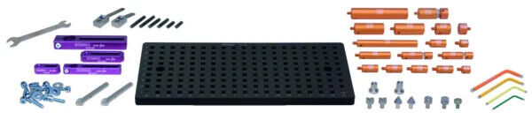 K551235 - eco-fix kit XS base plate, 61 pcs. Cmm,fixtures, eco-fix, Mitutoyo