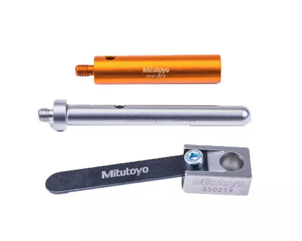 K551287 - Starter kit ext. set clamping, 3pcs. Cmm,fixtures, eco-fix, Mitutoyo