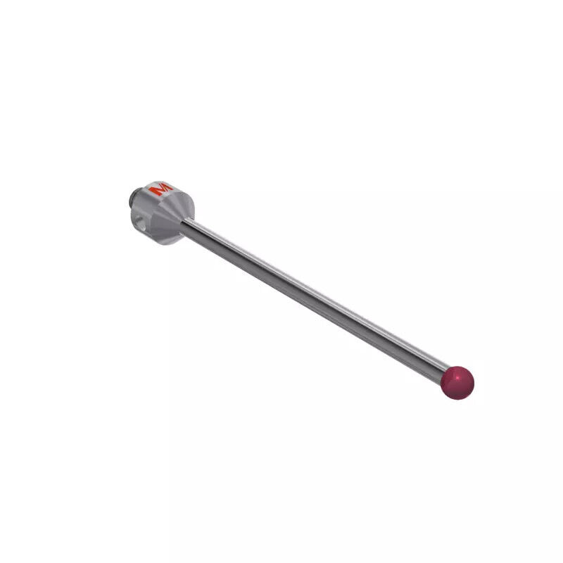 K650074 - Styli_Straight Stylus M5 ruby ball Ø5,0mm, Metal duro stem Ø3,5mm, titanium base Ø10,0mm, L72,5mm, ML 65mm, Mitutoyo