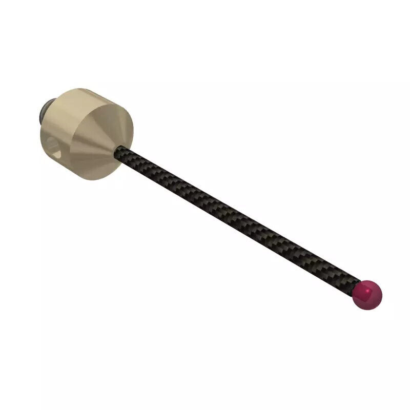 K650165 - Stylus M5 ruby ball ø3,0mm,Stylus M5, ruby ball Ø3mm, carbon fibre stem Ø2mm, titanium base Ø11mm, L48,5mm, ML38,5mm, Mitutoyo