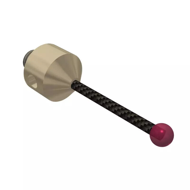 K650171 - Stylus M5 ruby ball ø4,0mm,Stylus M5, ruby ball Ø4mm, carbon fibre stem Ø2mm, titanium base Ø11mm, L31,5mm, ML21,94mm, Mitutoyo