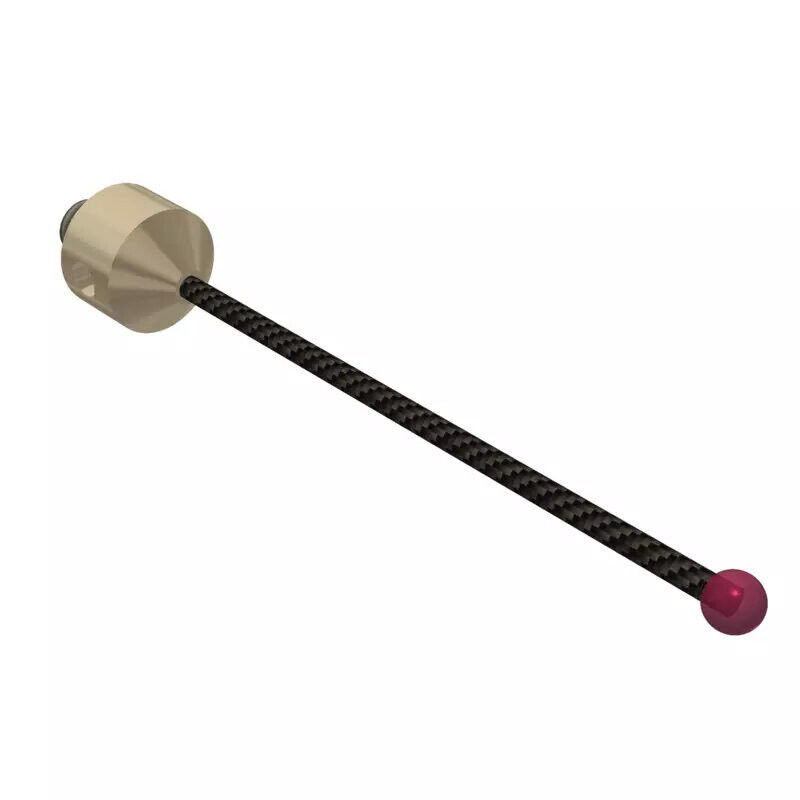 K650173 - Stylus M5 ruby ball ø4,0mm,Stylus M5, ruby ball Ø4mm, carbon fibre stem Ø2mm, titanium base Ø11mm, L62mm, ML52,44mm, Mitutoyo