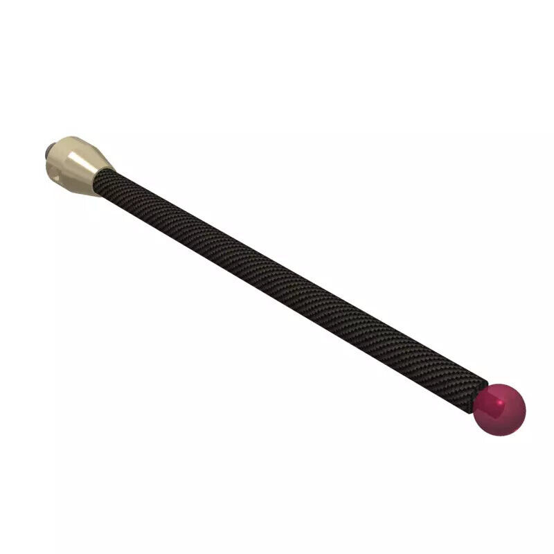 K650191 - Stylus M5 ruby ball ø8,0mm,Stylus M5, ruby ball Ø8mm, carbon fibre stem Ø6mm, titanium base Ø11mm, L110,5mm, ML99,38mm, Mitutoyo