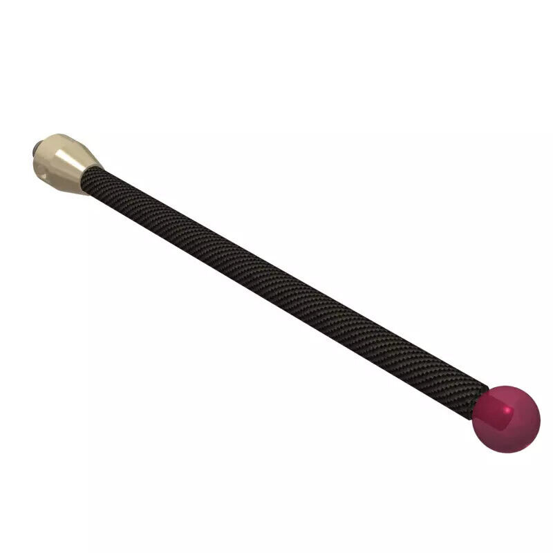K650196 - Stylus M5 ruby ball ø10,0mm,Stylus M5, ruby ball Ø10mm, carbon fibre stem Ø6mm, titanium base Ø11mm, L113mm, ML105,63mm, Mitutoyo