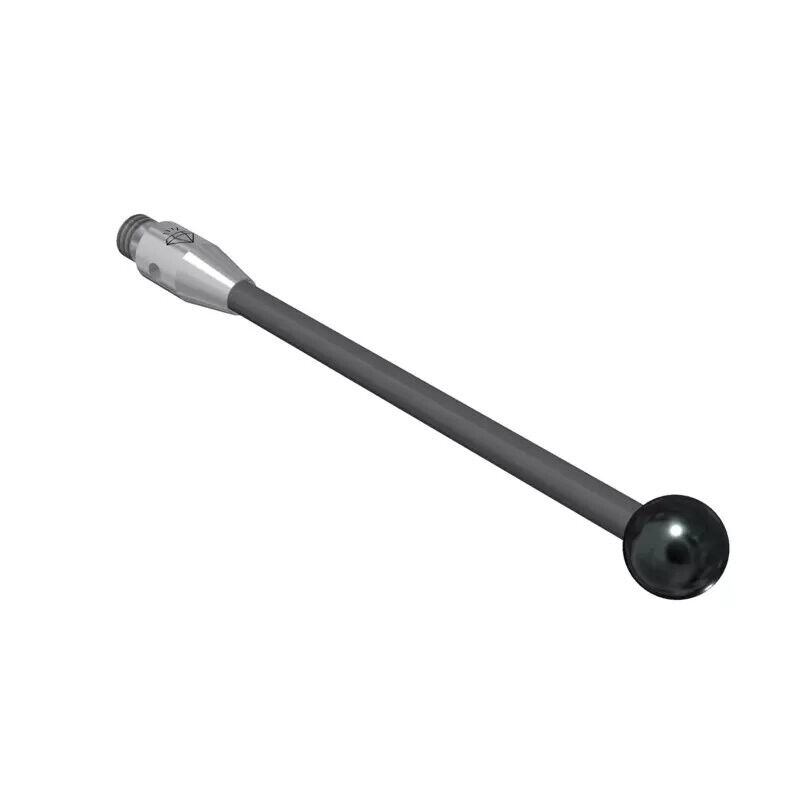 K650256 - Stylus M3 diamond coated ball 5,05mm,Metal duro stem Ø2mm, stainless aço base Ø4mm, L40mm, ML40mm, Mitutoyo