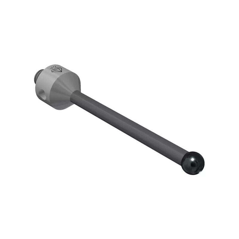 K650258 - Stylus M5 diamond coated ball 5,05mm,Metal duro stem Ø3,5mm, titanium base Ø11mm, L47,5mm, ML37,5mm, Mitutoyo
