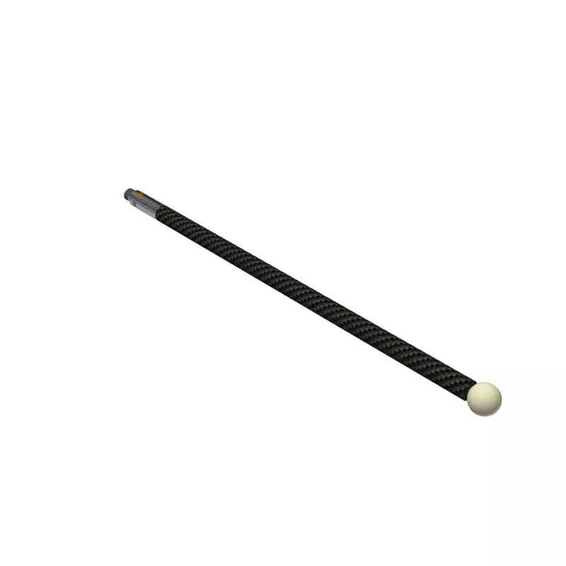 K650275 - Stylus M3 zirconium oxide ø6,0mm,carbon fibre stem Ø4,0mm, stainless aço base Ø4,0mm, L100mm, ML 100mm, Mitutoyo