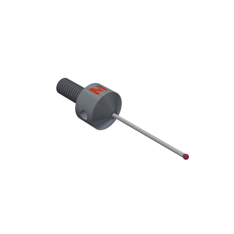 K650324 - Styli_Fiveway Metal duro stem Ø1,0mm, base stainless aço Ø11,0mm, L 32,225mm, ML 23,225mm, Mitutoyo