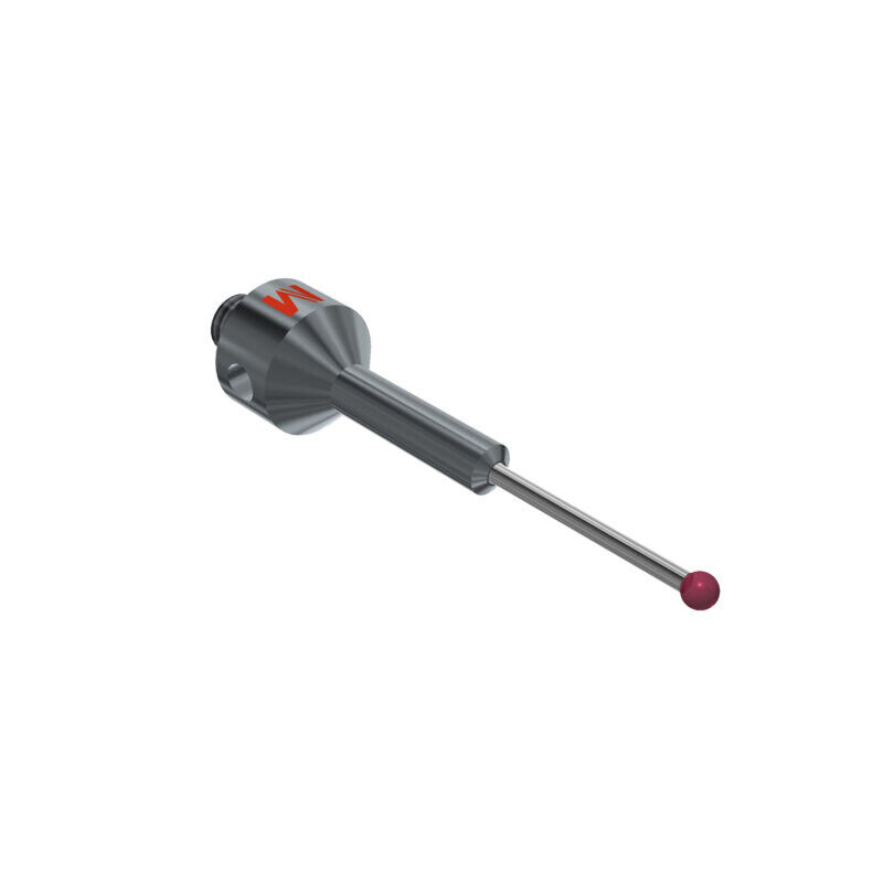 K650653 - Styli_Straight Metal duro stem step Ø4,0mm,-Ø1,5mm, base titanium Ø11,0mm, L 42,75mm, ML 17,75mm, Mitutoyo