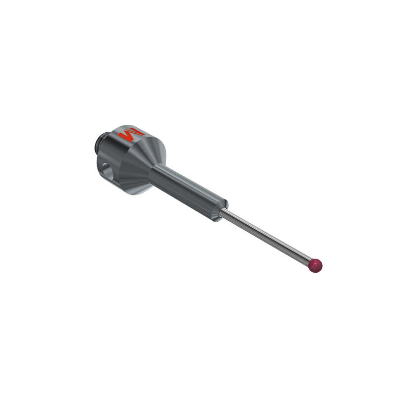 K650658 - Styli_Straight Metal duro stem step Ø4,0mm,-Ø1,5mm, base titanium Ø11,0mm, L 43,0mm, ML 18,0mm, Mitutoyo