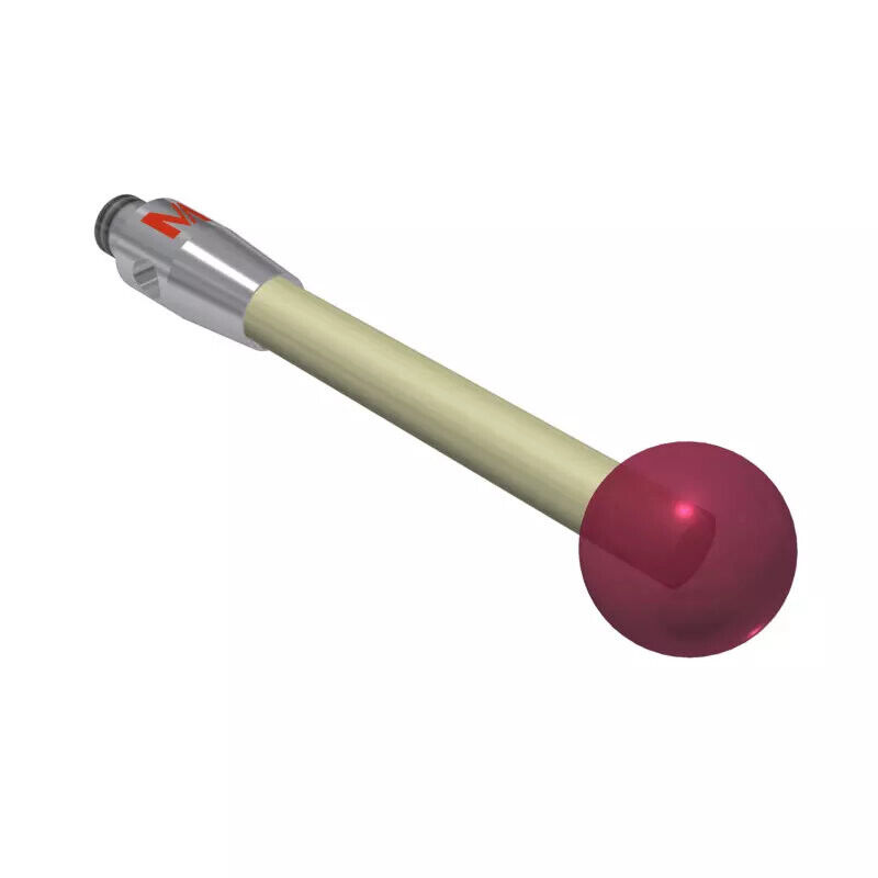 K651005 - Styli_Straight Cerâmica stem Ø2,0mm, base stainless aço Ø3,0mm,L 20,0mm, ML20,0mm, Mitutoyo