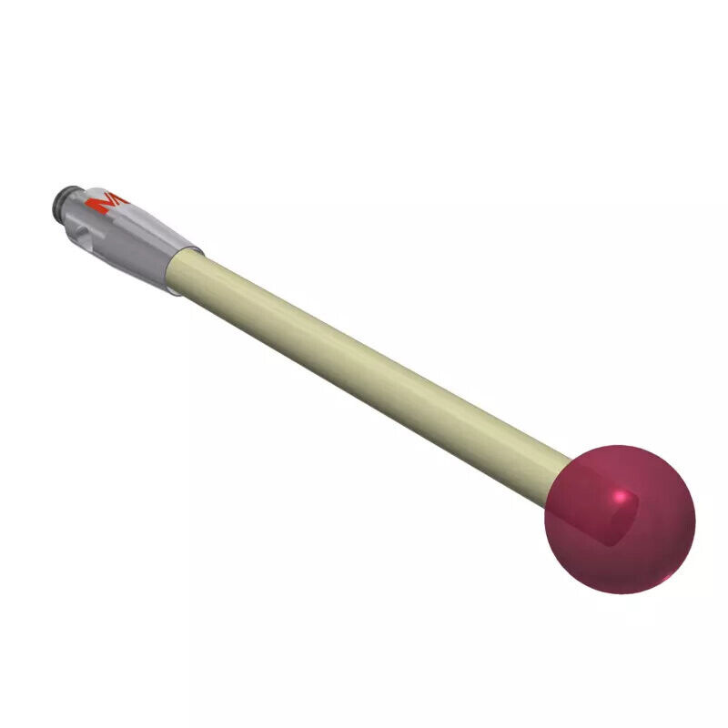K651007 - Styli_Straight Cerâmica stem Ø2,0mm, base stainless aço Ø3,0mm,L 30,0mm, ML 30,0mm, Mitutoyo