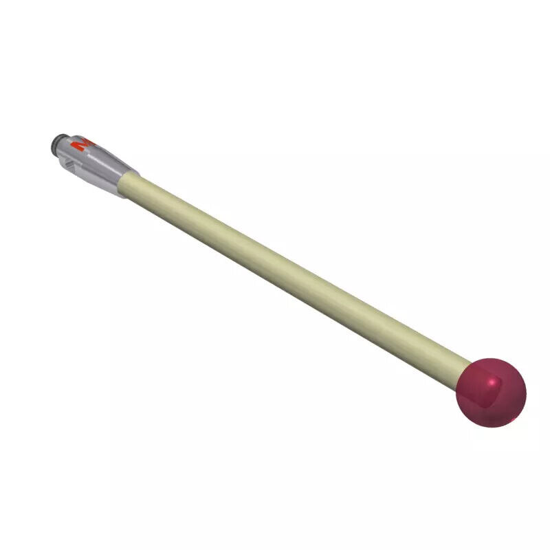 K651008 - Styli_Straight Cerâmica stem Ø2,0mm, base stainless aço Ø3,0mm,L 40,0mm, ML 40,0mm, Mitutoyo
