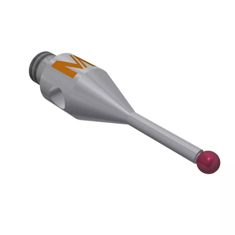 K651012 - Styli_Straight stainless aço stem Ø0,7mm, base stainless aço Ø3,0mm,L 10,0mm, ML 4,5mm, Mitutoyo