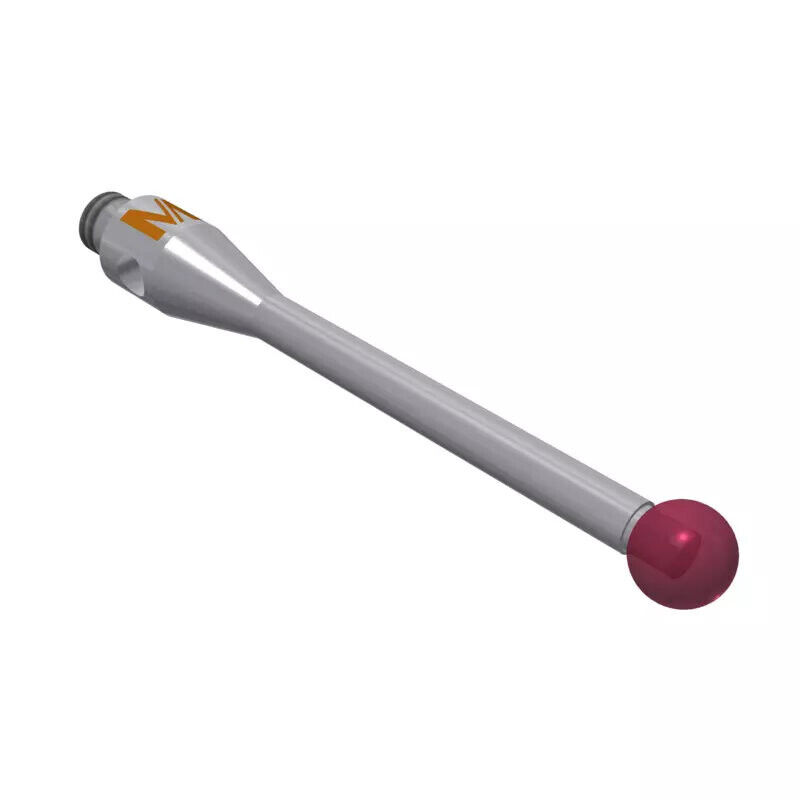 K651020 - Styli_Straight stainless aço stem Ø1,4mm, base stainless aço Ø3,0mm,L 20,0mm, ML 14,0mm, Mitutoyo