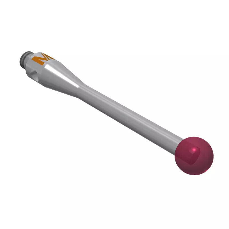 K651021 - Styli_Straight stainless aço stem Ø1,5mm, base stainless aço Ø3,0mm,L 20,0mm, ML 17,5mm, Mitutoyo