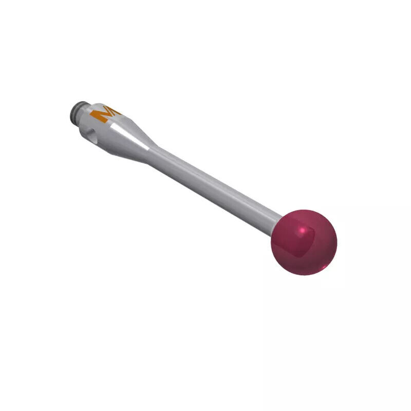 K651022 - Styli_Straight stainless aço stem Ø1,5mm, base stainless aço Ø3,0mm,L 20,0mm, ML 20,0mm, Mitutoyo