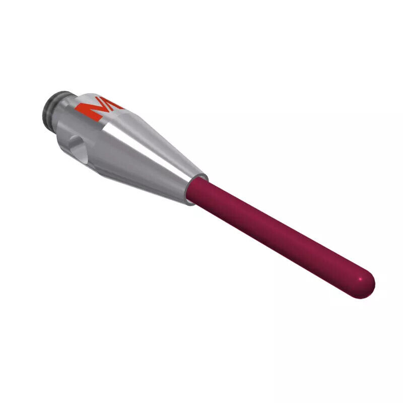 K651034 - Styli_Cylinders base stainless aço Ø3,0mm,L 14,5mm, ML 7,5mm, Mitutoyo