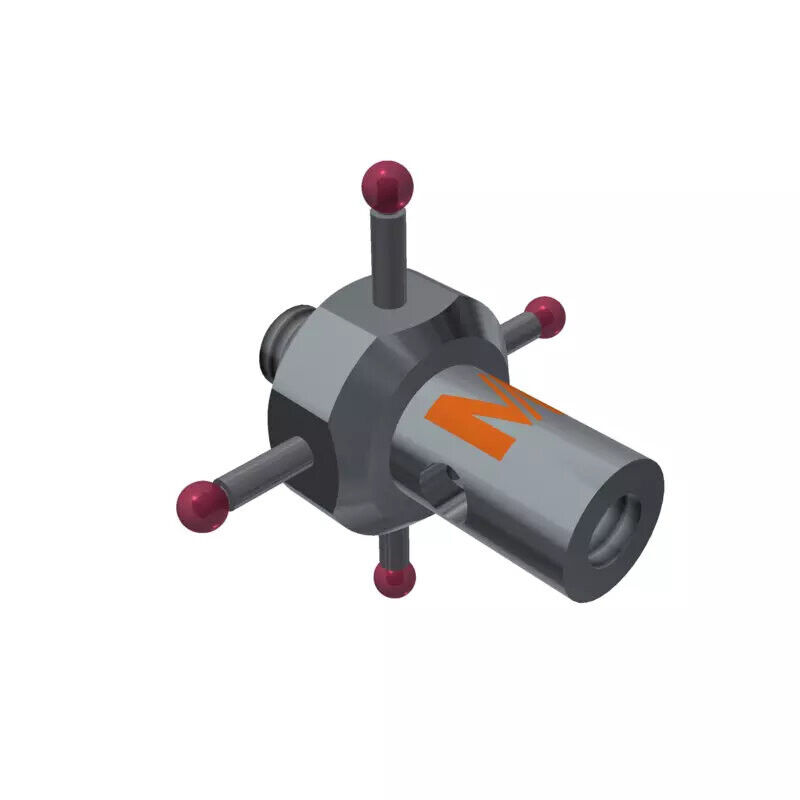 K651052 - Styli_Star Metal duro stem Ø0,7mm, base stainless aço Ø3,0mm,L 10,0mm, ML 2,5mm, ML1 6,0mm, Mitutoyo