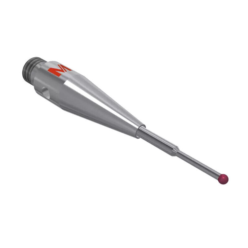 K651103 - Styli_Straight Metal duro stem step Ø1,0-0,6mm, base stainless aço Ø4,0mm,L 21,6mm, ML 8,6mm, ML1 4,4mm, Mitutoyo