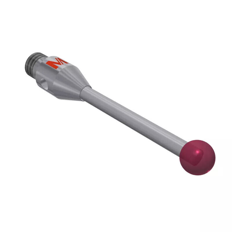 K651110 - Styli_Straight Metal duro stem Ø1.5mm, base stainless aço Ø4,0mm,L 20,0mm, ML 15,6mm, Mitutoyo
