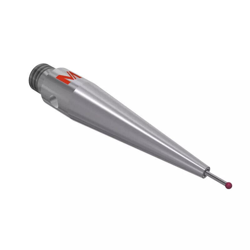 K651111 - Styli_Straight Metal duro stem Ø0.35mm, base stainless aço Ø4,0mm,L 20,0mm, ML 2,0mm, Mitutoyo