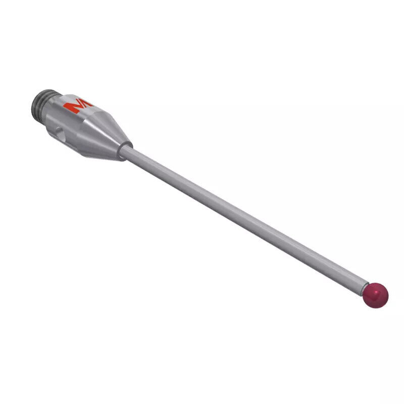 K651119 - Styli_Straight Metal duro stem Ø1,0mm, base stainless aço Ø4,0mm,L 30,0mm, ML 22,5mm, Mitutoyo