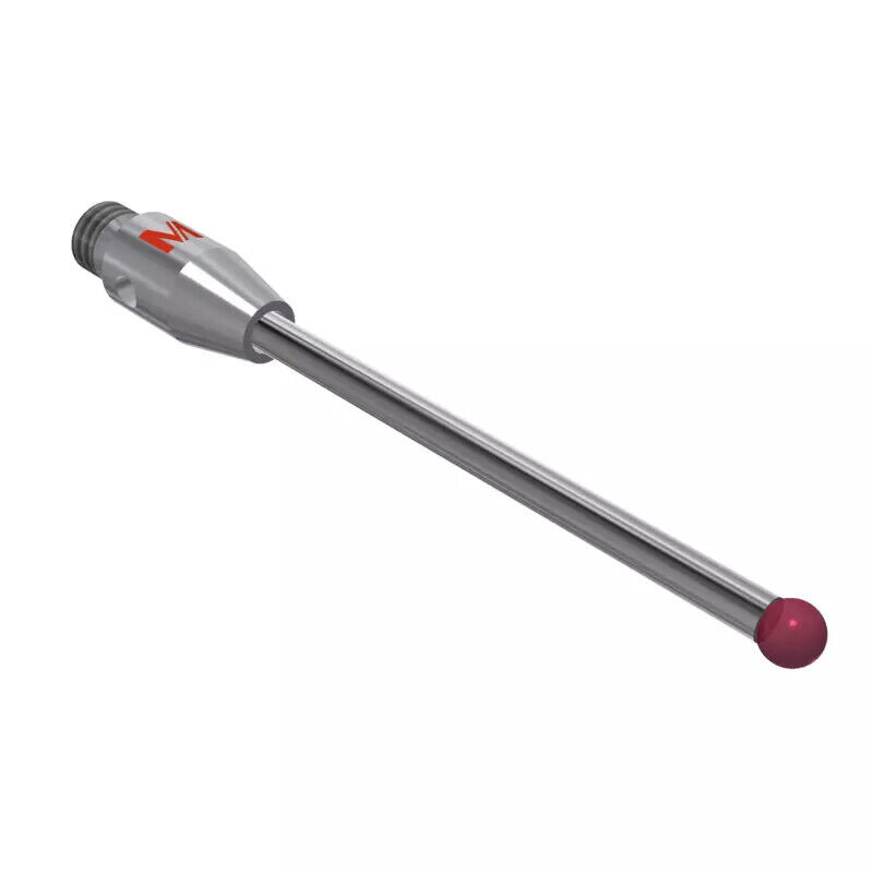 K651120 - Styli_Straight Metal duro stem Ø1.5mm, base stainless aço Ø4,0mm,L 30,0mm, ML 22,0mm, Mitutoyo
