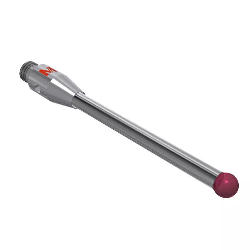 K651121 - Styli_Straight Metal duro stem Ø2,0mm, base stainless aço Ø4,0mm,L 30,0mm, ML 22,0mm, Mitutoyo