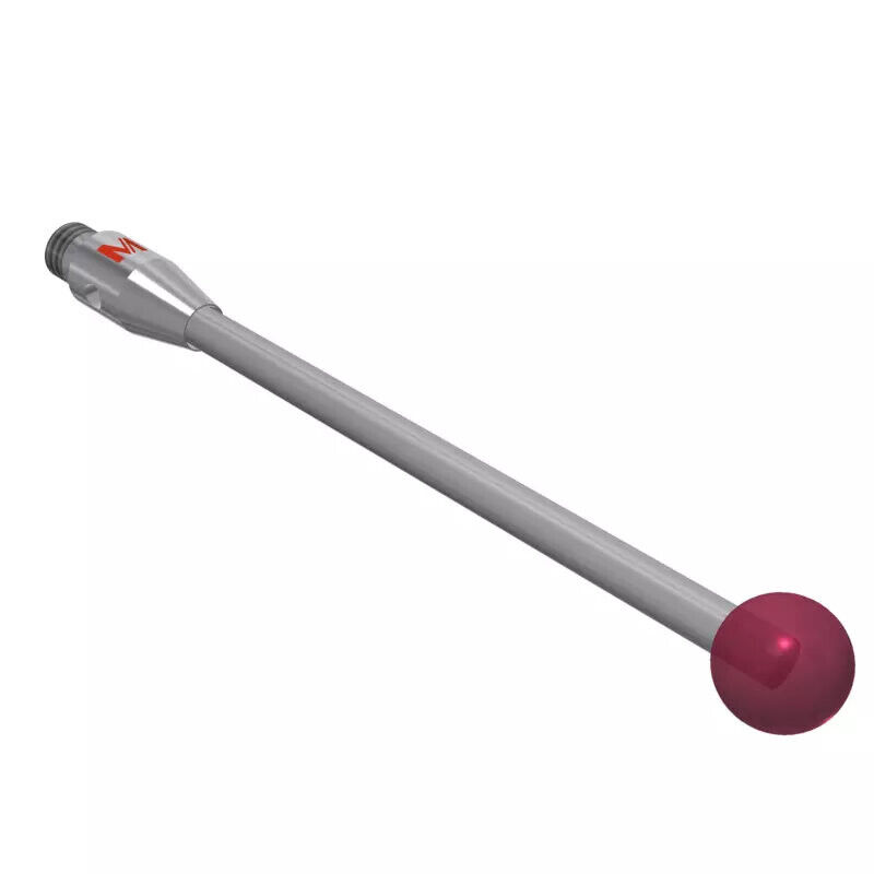 K651131 - Styli_Straight Metal duro stem Ø2,0mm, base stainless aço Ø4,0mm,L 40,0mm, ML 40,0mm, Mitutoyo