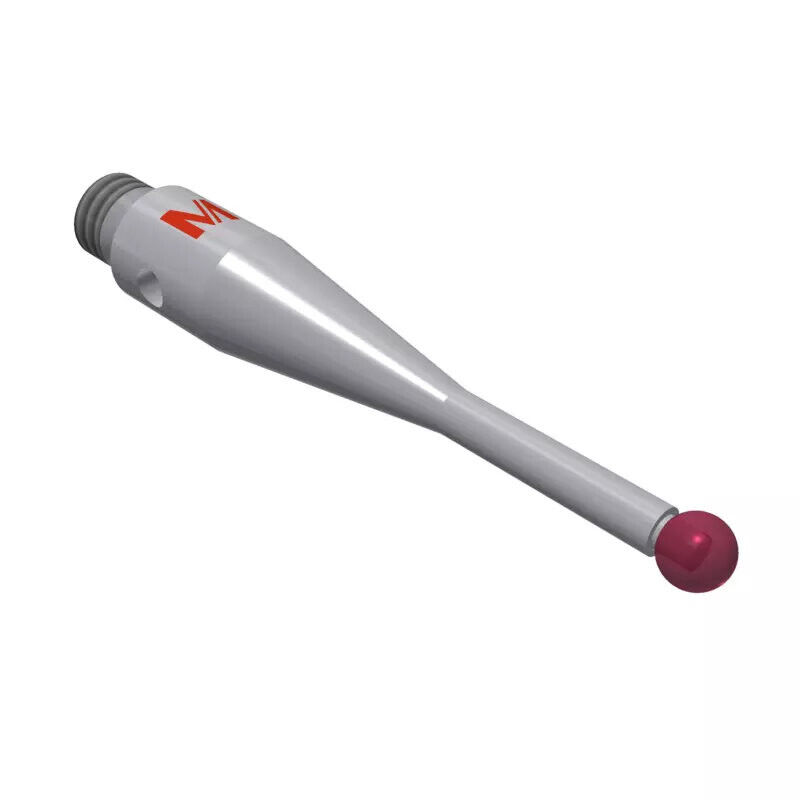 K651147 - Styli_Straight stainless aço stem Ø1,4mm, base stainless aço Ø4,0mm,L 21,0mm, ML 8,0mm, Mitutoyo