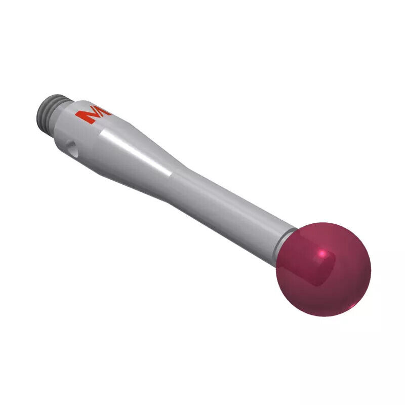 K651150 - Styli_Straight stainless aço stem Ø2,5mm, base stainless aço Ø4,0mm,L 21,0mm, ML 21,0mm, Mitutoyo