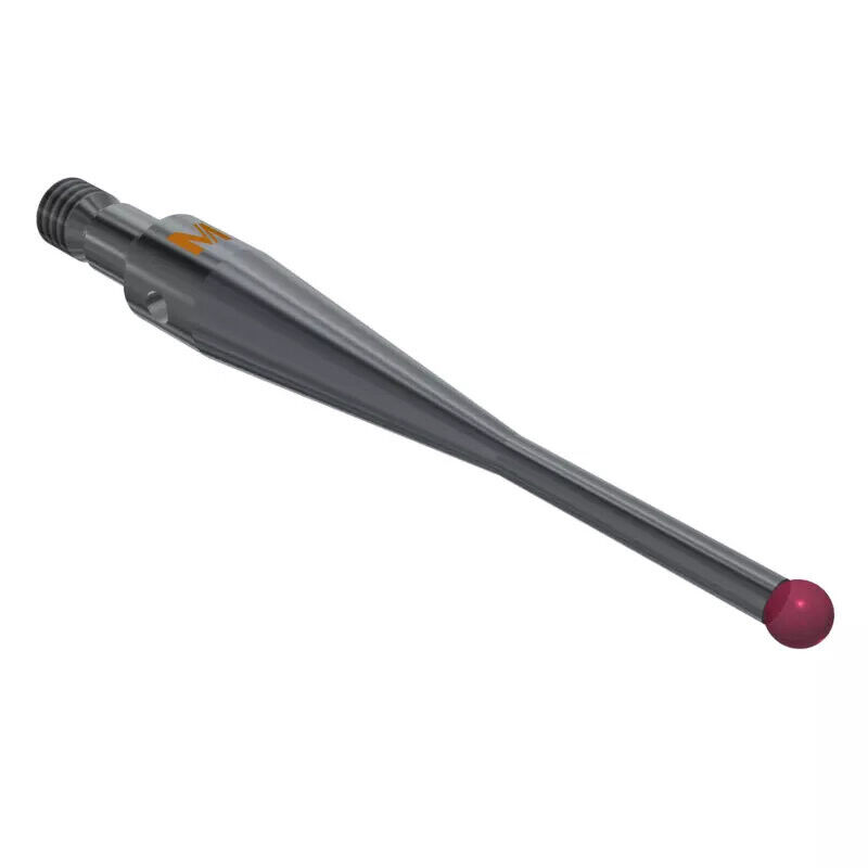 K651166 - Styli_Fiveway stainless aço stem Ø1,5mm, base stainless aço Ø4,5mm, L 28,5mm, ML 13,25mm, Mitutoyo